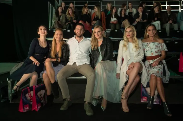 POZNATE DAME SE 'SKOCKALE' ZA SEVEROVU REVIJU: Nina Badrić u cvjetnoj haljini, a Lucija Lugomer 'fura' svoj stil