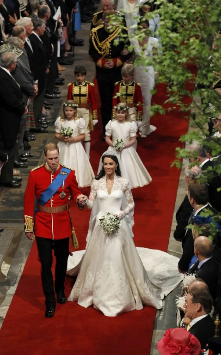 Kate Middleton i princ William na svom vjenčanju 2011. godine