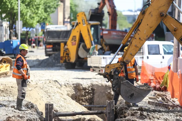 Započela prva faza rekonstrukcije Kranjčevićeve ulice