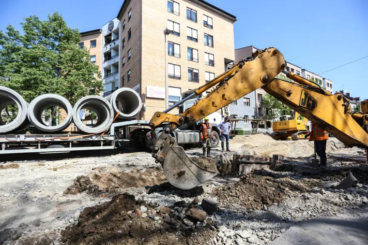 Započela prva faza rekonstrukcije Kranjčevićeve ulice
