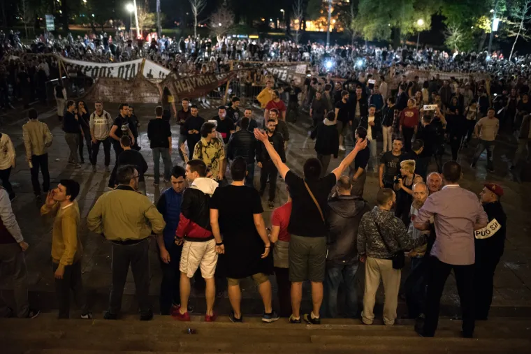 Prosvjedi protiv Aleksandra Vučića