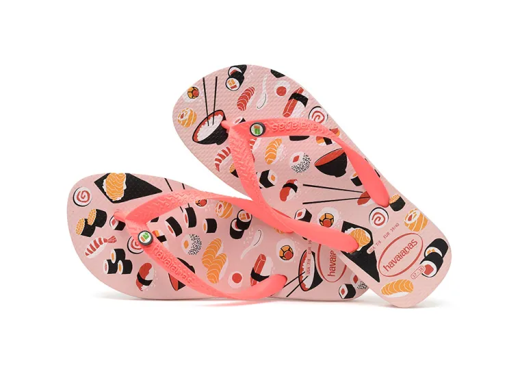 Upravo zato svaki par Havaianas japanki i dan danas na potplatima ima neobičan print zrnaca riže.
