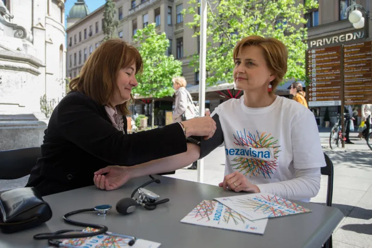 Sandra &Scaron;valjek u kampanji