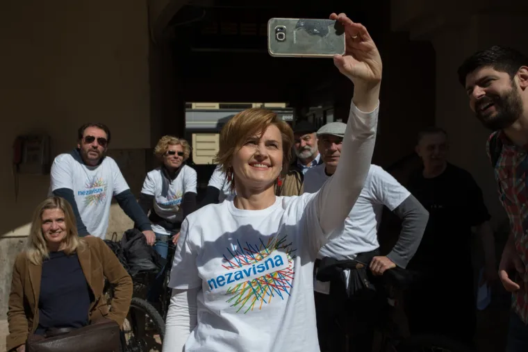 Sandra &Scaron;valjek u kampanji