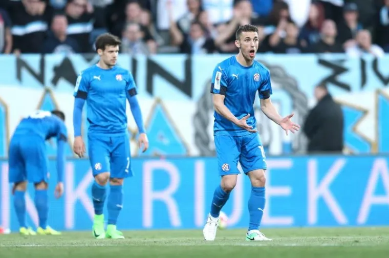 DERBI U SLIKAMA: Rijekini i Dinamovi igrači se ne &scaron;tede u utakmici koja bi mogla odlučiti o prvaku