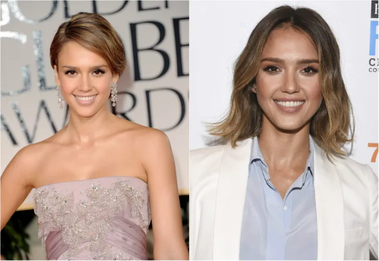 Na lijevoj fotografiji glumica Jessica Alba izgleda puno ozbiljnije i starije nego &scaron;to zapravo jest, zato &scaron;to ovakve pundže postaraju same po sebi. Izgledaju nekako u&scaron;togljeno i dosadno, dok na desnoj strani glumica izgleda puno mlađe, svježije, živahnije i opu&scaron;tenije (a na desnoj je fotki zapravo starija tri godine, iako nam se tako ne čini).