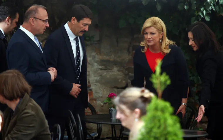 Predsjednica Hrvatske i Predsjednik Mađarske otvorili izložbu