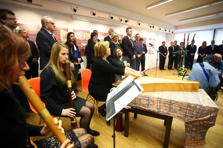 Predsjednica Hrvatske i Predsjednik Mađarske otvorili izložbu