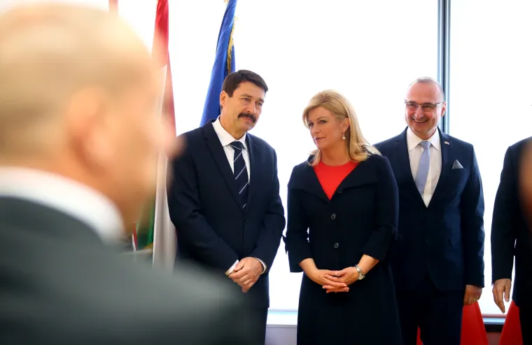 Predsjednica Hrvatske i Predsjednik Mađarske otvorili izložbu