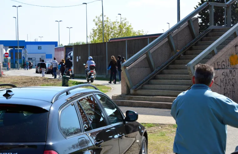 Gužva na granici kod Slavonskog Broda