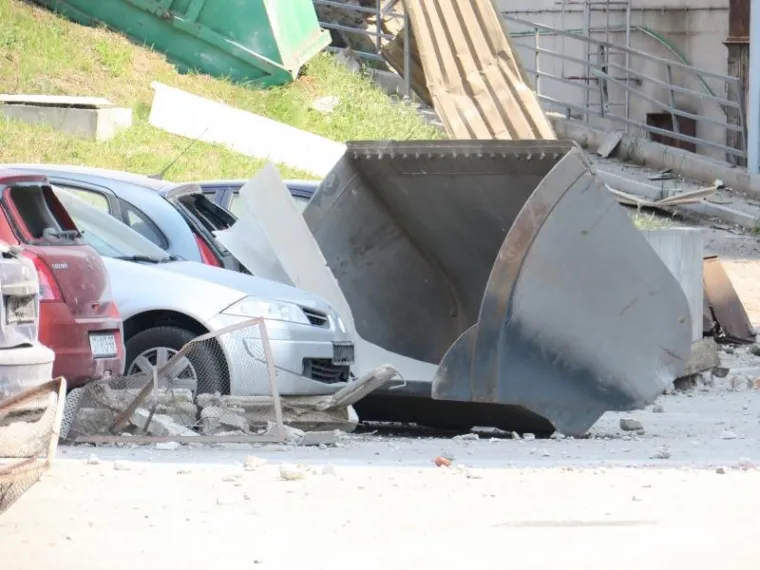 NESREĆA U VRANJICU:&nbsp;Pogledajte razmjere eksplozije u kojoj su ozlijeđena četiri radnika