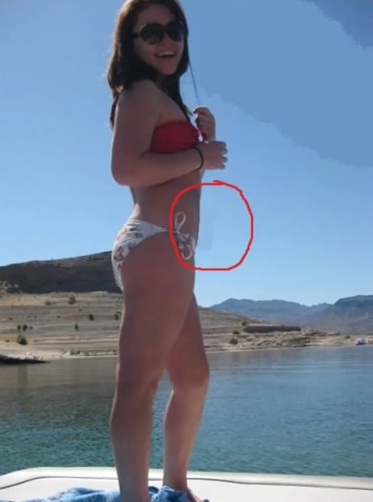 Ne brini, vidimo da si poku&scaron;ala sakriti trbu&scaron;čić