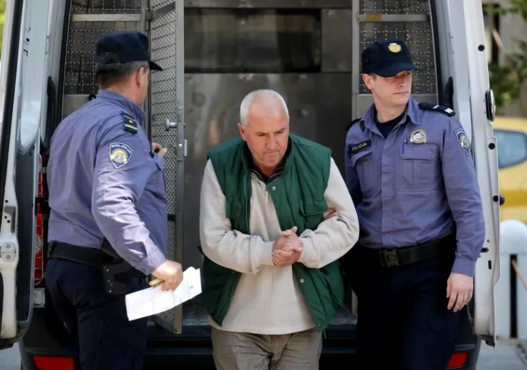 Privođenje osumnjičenog za ubojstvo Ante &Scaron;kembera