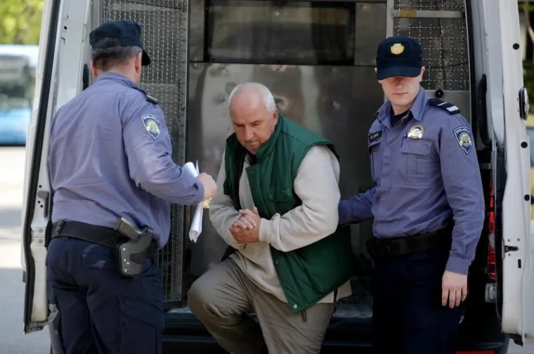 Privođenje osumnjičenog za ubojstvo Ante &Scaron;kembera