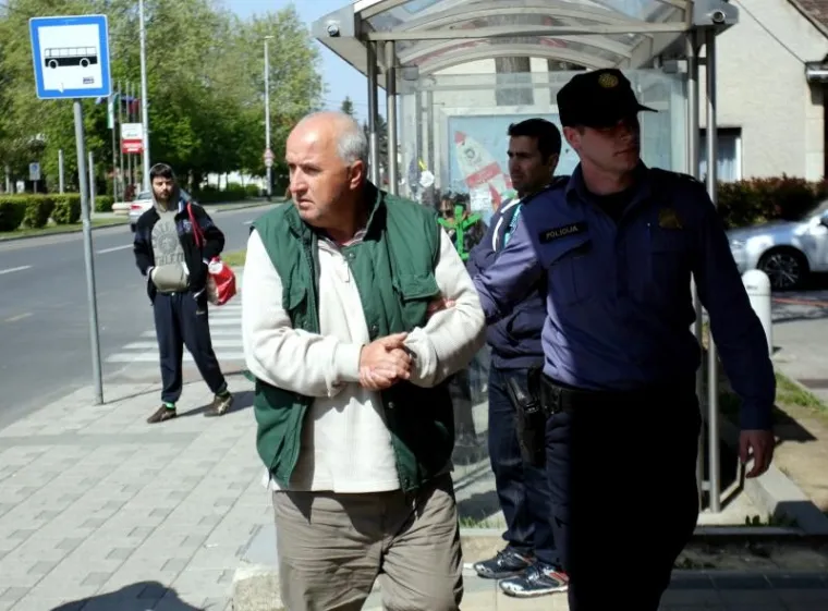 Privođenje osumnjičenog za ubojstvo Ante &Scaron;kembera