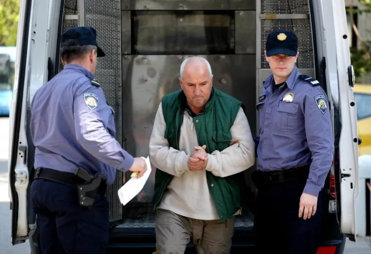 Privođenje osumnjičenog za ubojstvo Ante &Scaron;kembera