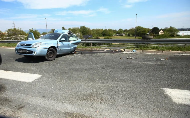 Sudar na zagrebačkoj obilaznici