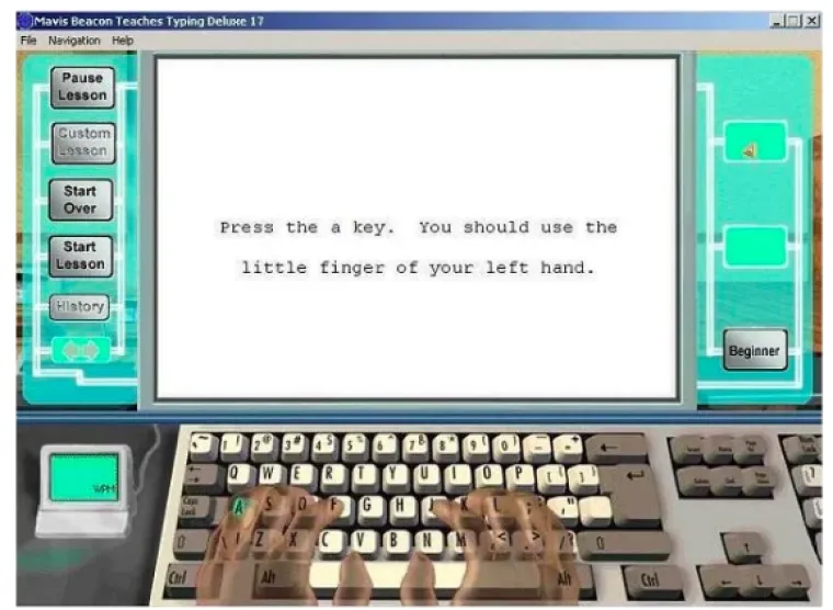 Program koji nas je učio kako tipkati