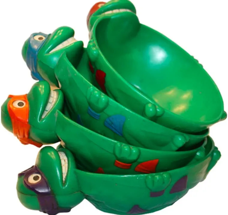 Zdjelice s likom Nindža kornjača