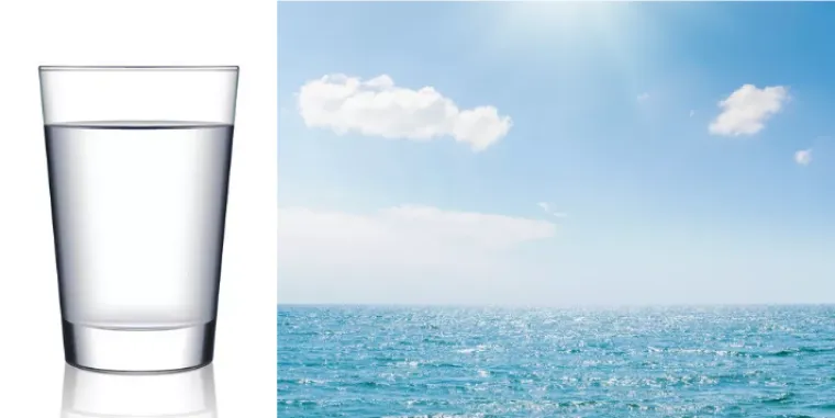 U jednoj ča&scaron;i vode postoji vi&scaron;e atoma nego &scaron;to ima ča&scaron;a vode u svakom oceanu