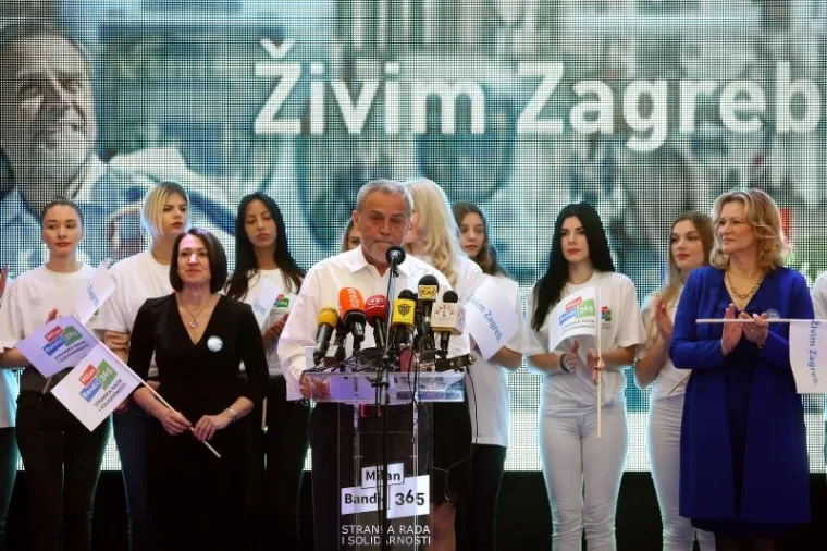 BANDIĆ OBJAVIO KANDIDATURU ZA GRADONAČELNIKA: Predstavio je svoj plan i program za jo&scaron; jedan mandat u Zagrebu