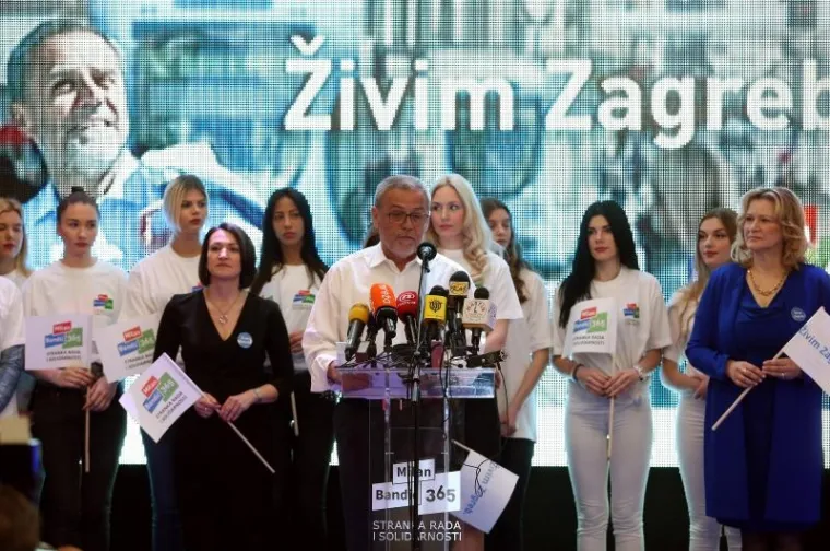 BANDIĆ OBJAVIO KANDIDATURU ZA GRADONAČELNIKA: Predstavio je svoj plan i program za jo&scaron; jedan mandat u Zagrebu