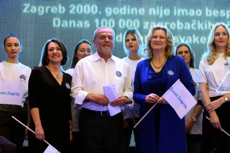 Milan Bandić je sa suradnicima iza leđa nabrojio razne projekte koje namjerava provesti u idućem mandatu kao gradonačelnik.