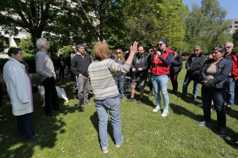 PROSVJED GRAĐANA: Žele spriječiti radove uređenja parka na zagrebačkoj Savici