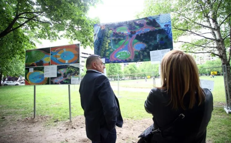 NAPETO NA SAVICI: Protivnike i zagovornike Bandićevog parka razdvojila interventna policija