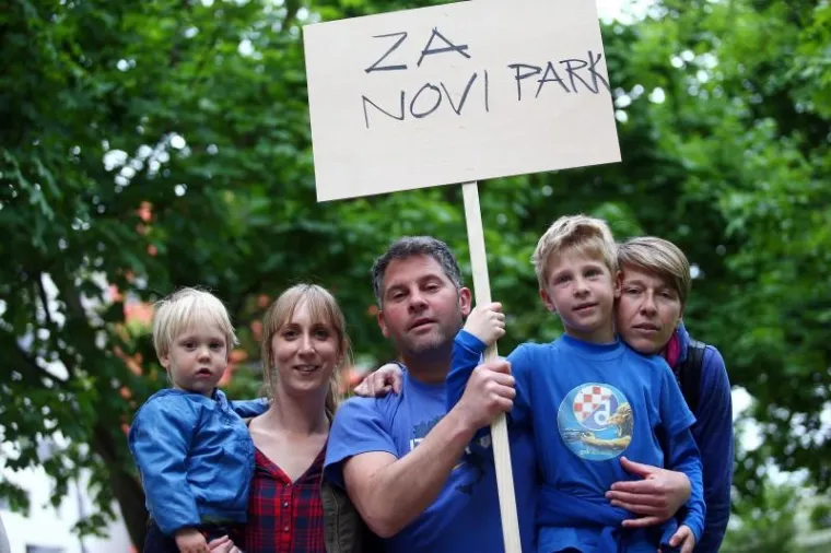 NAPETO NA SAVICI: Protivnike i zagovornike Bandićevog parka razdvojila interventna policija