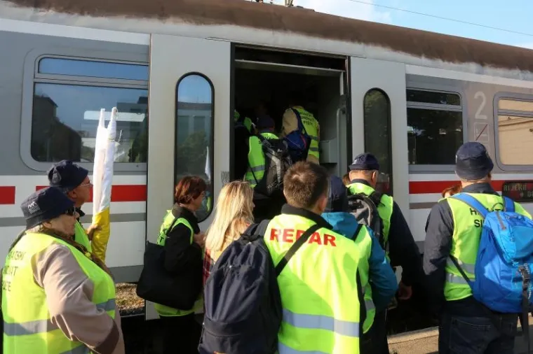 Sindikalisti vlakom krenuli prema Slavonskom Brodu obilježiti Praznik rada