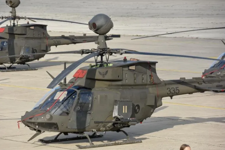 HRVATSKI 'KIOWA RATNICI' KREĆU S OBUKOM: Domaći piloti na novim američkim helikopterima OH-58D Kiowa Warrior