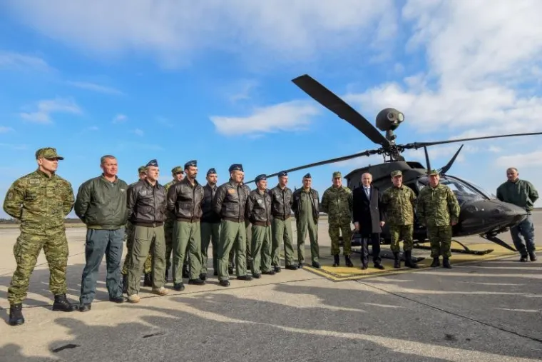 HRVATSKI 'KIOWA RATNICI' KREĆU S OBUKOM: Domaći piloti na novim američkim helikopterima OH-58D Kiowa Warrior
