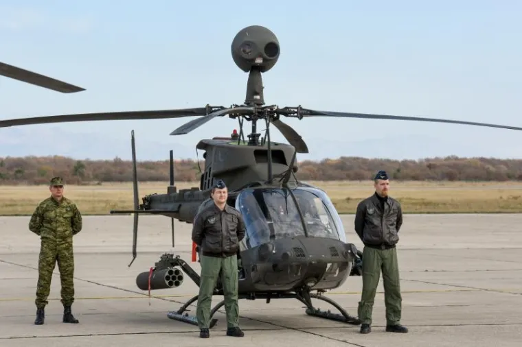 HRVATSKI 'KIOWA RATNICI' KREĆU S OBUKOM: Domaći piloti na novim američkim helikopterima OH-58D Kiowa Warrior