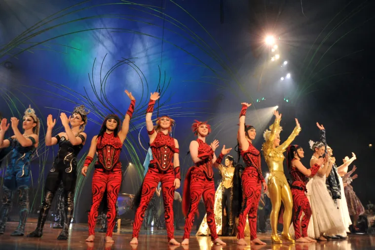 Spektakularna izvedba poznatog Cirque du Soleila