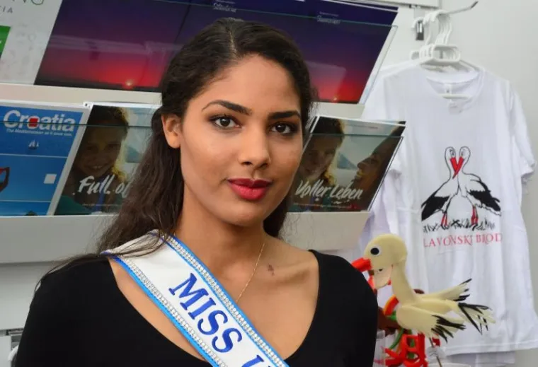 PRVA TAMNOPUTA HRVATSKA MISICA: Prekrasna Shanaelle se nakon pobjede vratila u Brod