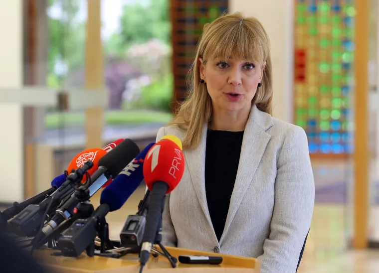 Čelnici političkih stranaka i saborski zastupnici na razgovoru kod predsjednice