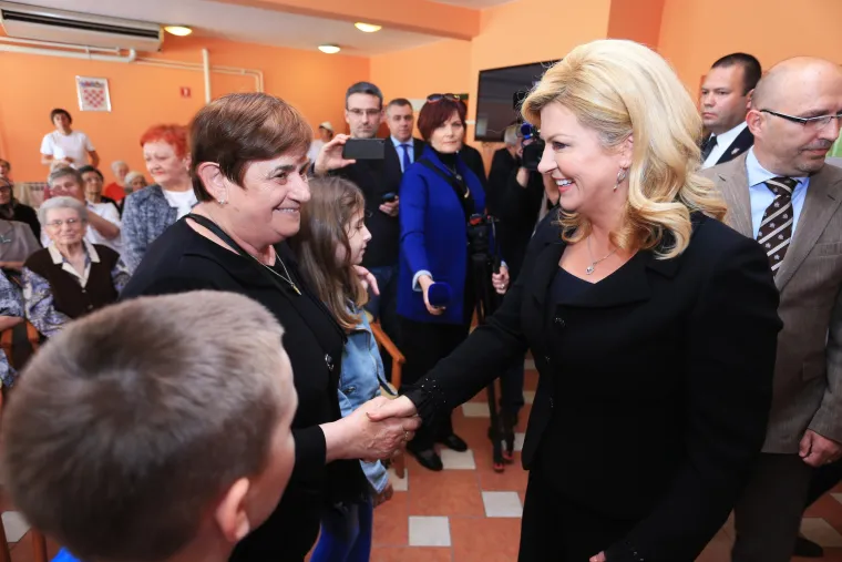 Kolinda Grabar Kitarović odlikovala Milku Zadro