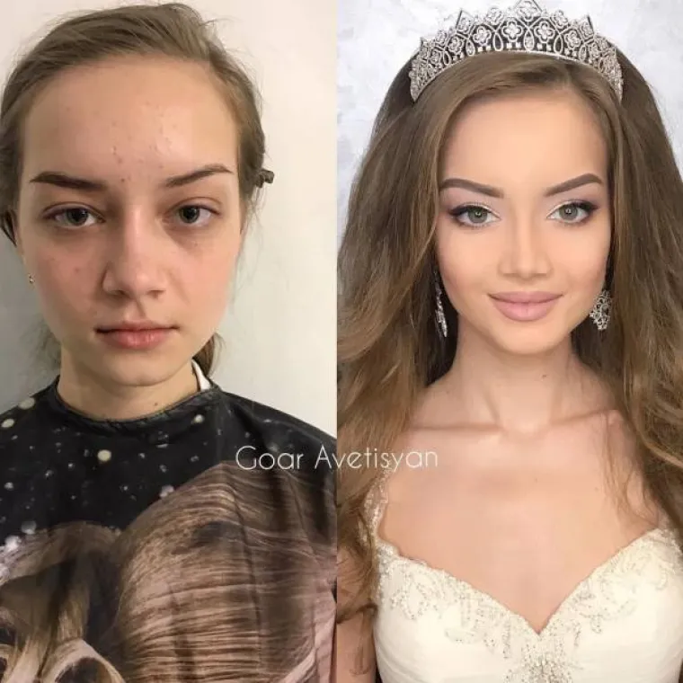 ČAROBNICE STVARNO POSTOJE! Šminkom može pretvoriti baš svaku djevojku u princezu, pogledajte čudesnu razliku!