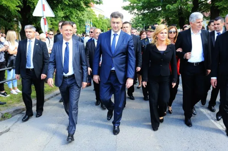 Državni vrh u Vukovaru.