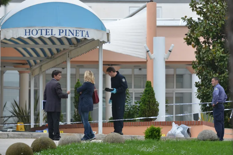 Očevid na mjestu pucnjave