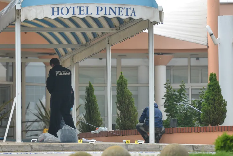 Očevid na mjestu pucnjave