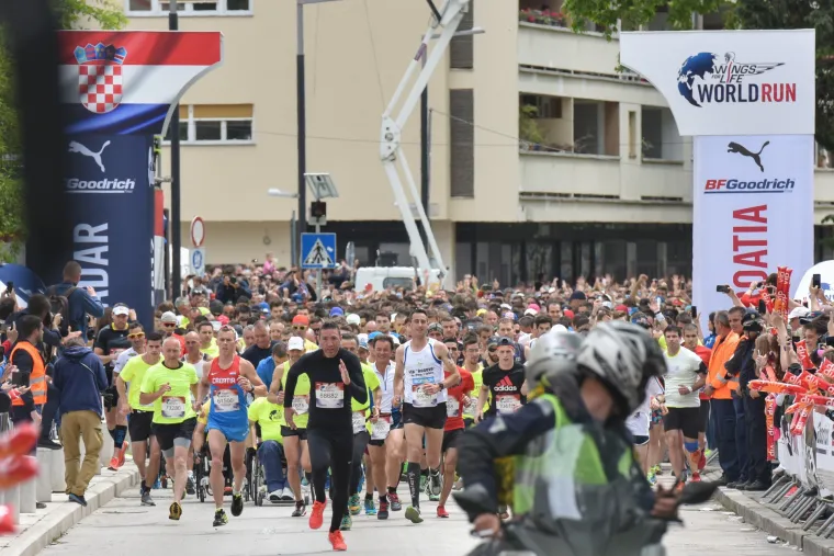Zadar je 4. put zaredom domaćin globalnoj utrci Wings for Life World Run 2017.