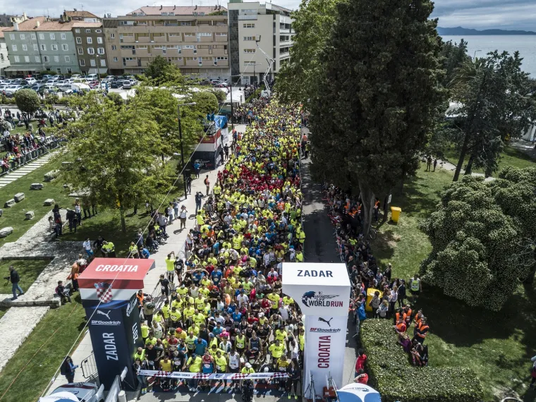 Slike Zadra ponovno obi&scaron;le svijet: 8000 ljudi startalo globalnu utrku Wings for Life World Run