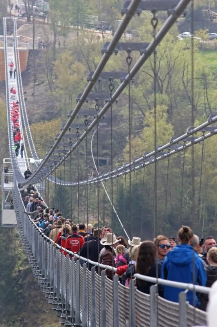 Njemačka: Otvoren najduži pje&scaron;ački viseći most na svijetu