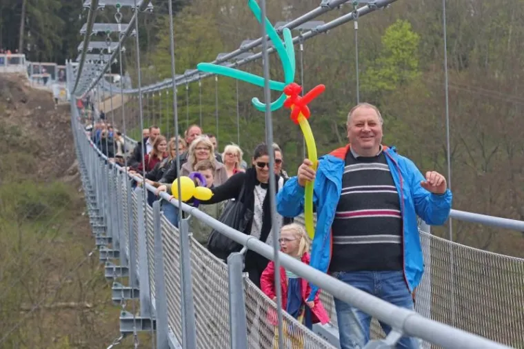 Njemačka: Otvoren najduži pje&scaron;ački viseći most na svijetu