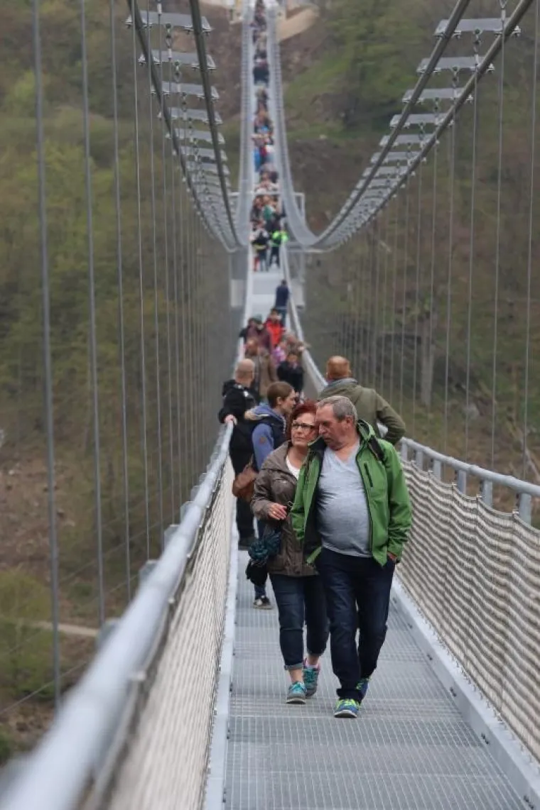Njemačka: Otvoren najduži pje&scaron;ački viseći most na svijetu