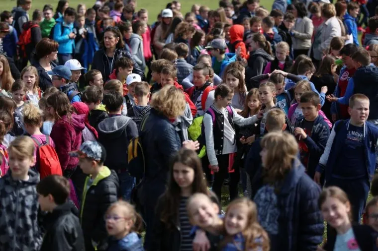 Na proslavi Dana planeta Zemlje sudjelovalo oko 700 djece iz cijele Hrvatske