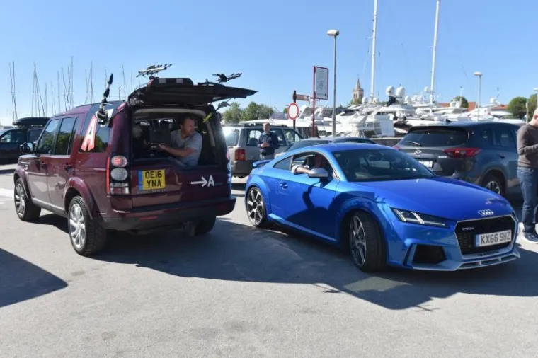 Zadar: Snimanje novih nastavaka emisije Grand Tour ispred nekada&scaron;nje tvornice Maraska