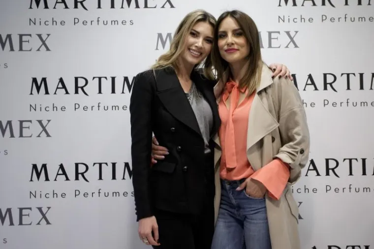 Vanja Halilović i Antonija Stupar Jurkin bile su jedne od mnogih poznatih Hrvata koji su jučer bili na otvorenju preuređene parfumerije Martimex na Trgu bana Jelačića.